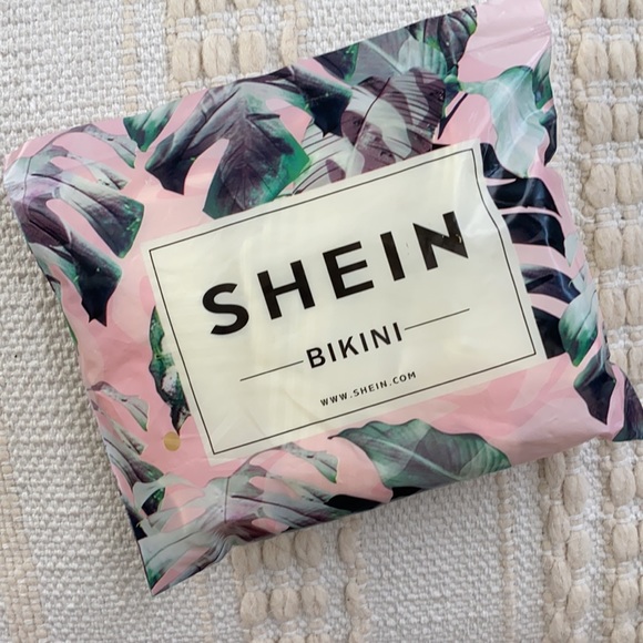 [Brand New] SheIn High Waisted Ribbed Bikini Set - Picture 8 of 9